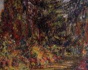 克劳德 莫奈 : The Path at Giverny